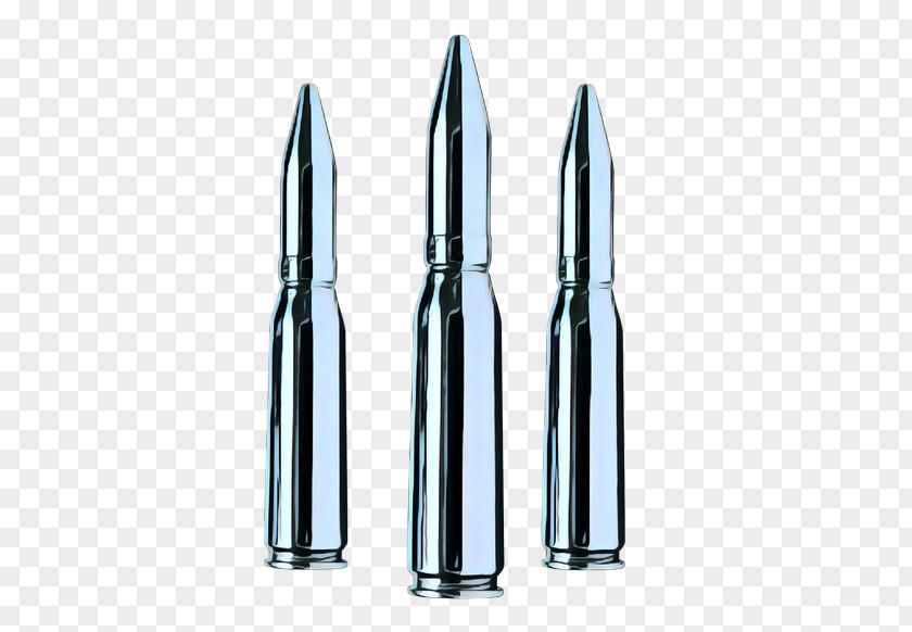 Metal Ammunition Silver Background PNG