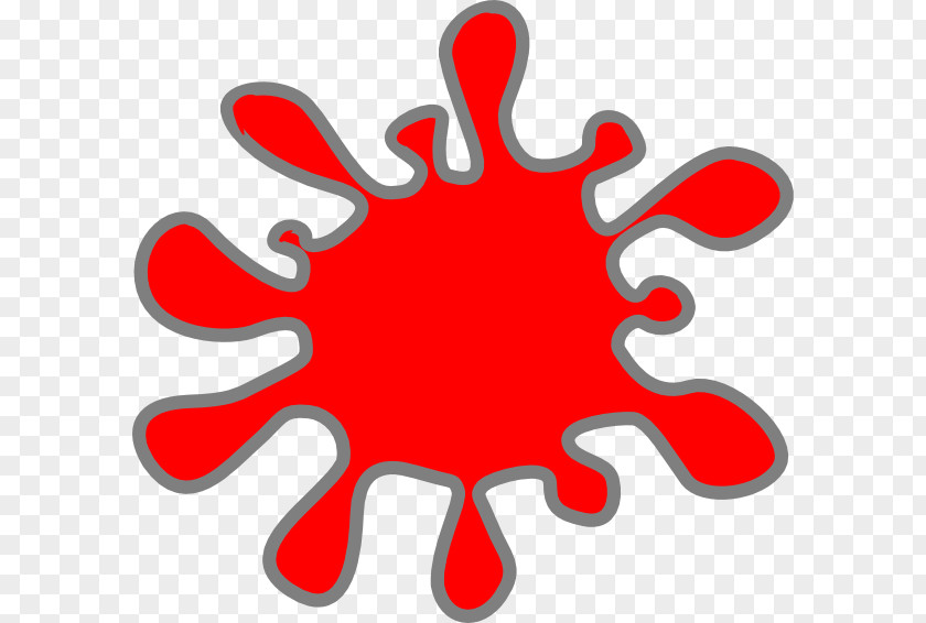 Paint Red Clip Art PNG