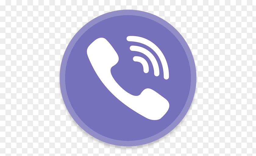 Viber Purple Symbol PNG