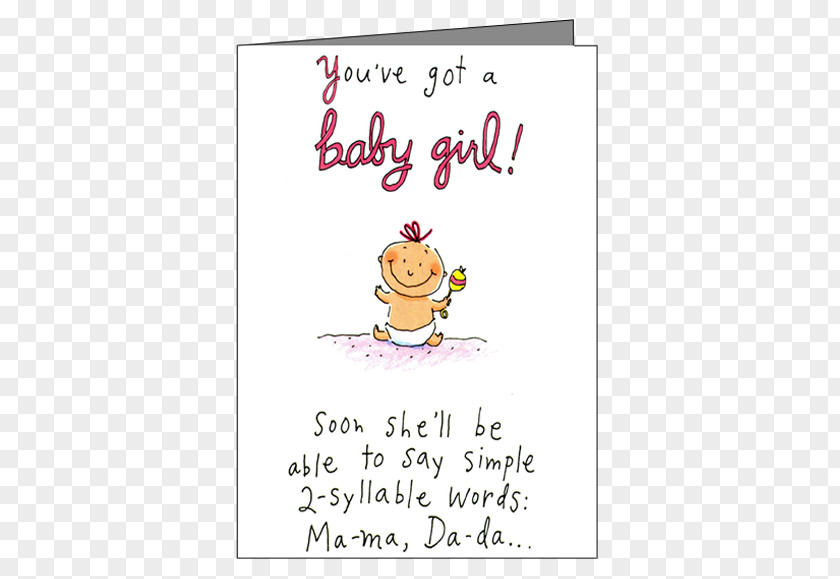 Baby Card Mammal Cartoon Font PNG