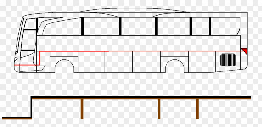 Bus Aircraft Livery Sketch PNG