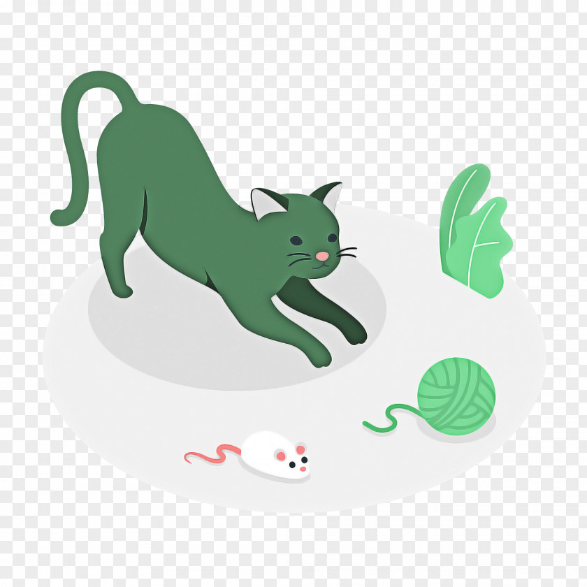 Cat Dog Cartoon Whiskers Tail PNG