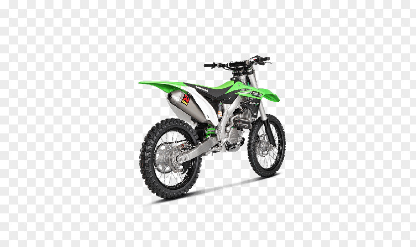 Motorcycle Exhaust System Kawasaki KX250F Akrapovič KX450F Motorcycles PNG