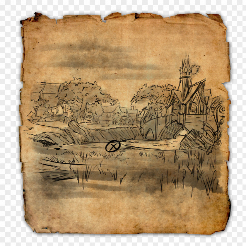 Map The Elder Scrolls Online Treasure Cyrodiil PNG