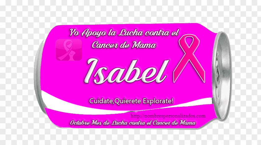 Isabel Brand Pink M Font PNG