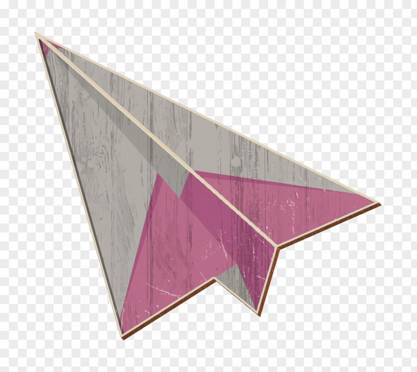 Paper Plane Icon Origami Communication PNG