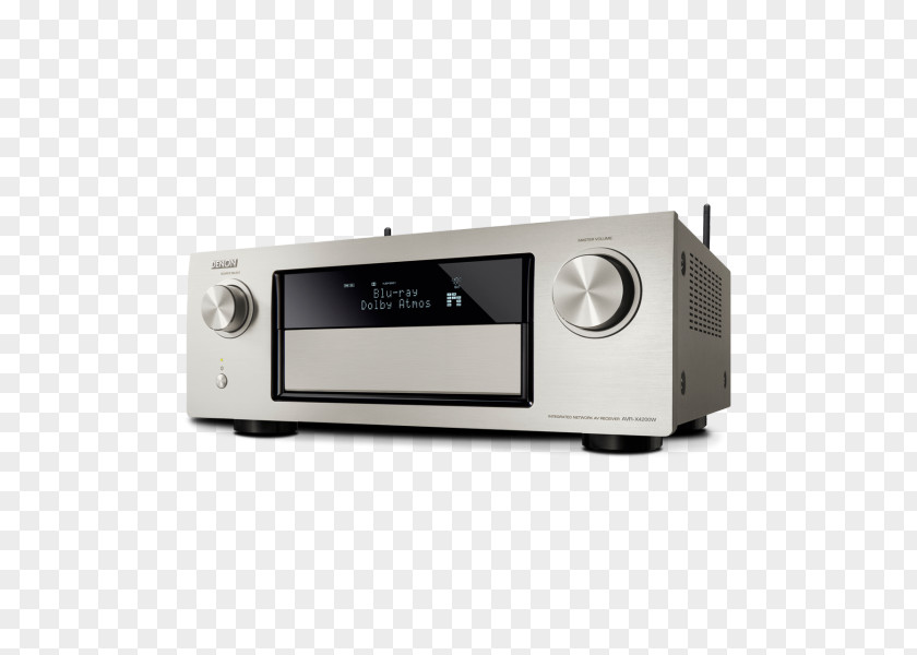 Audio Receiver AV Denon AVR X4400H DTS Dolby Atmos PNG