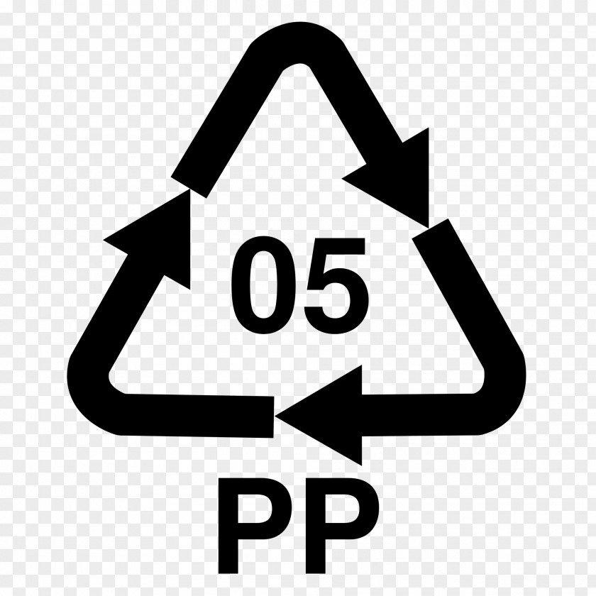 Initials Recycling Symbol Codes Plastic PNG
