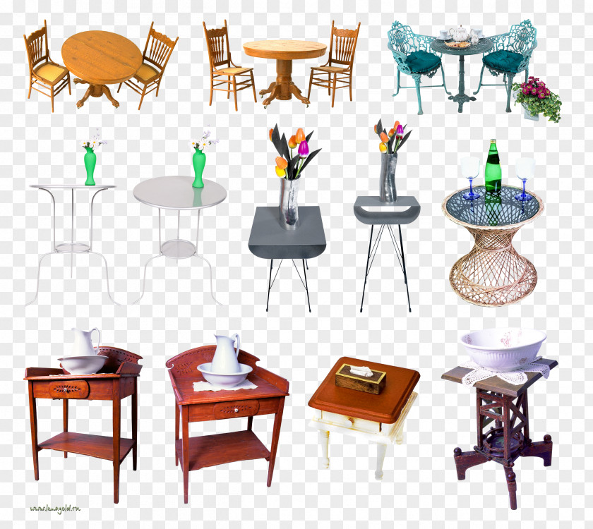 Kinds Table Chair Clip Art PNG