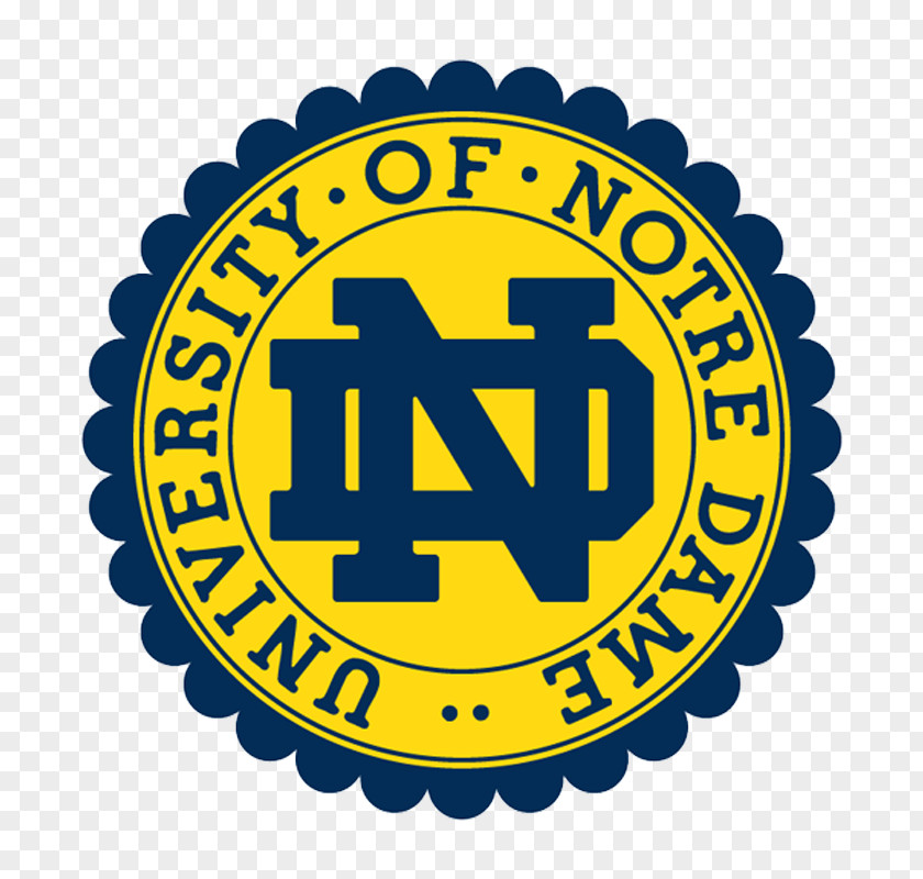 Notre Dame Fighting Irish Football Michiana Decal Logo College PNG