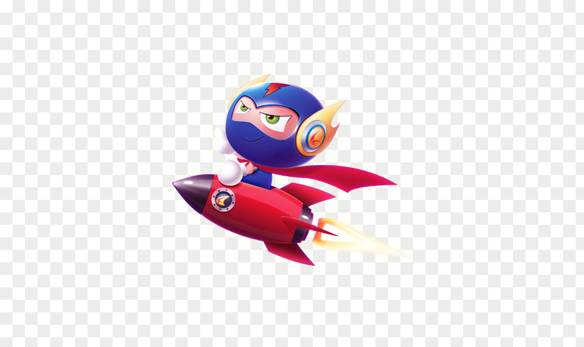 Sitting In A Small Rocket On Superman SecureGame Tmall Information PNG