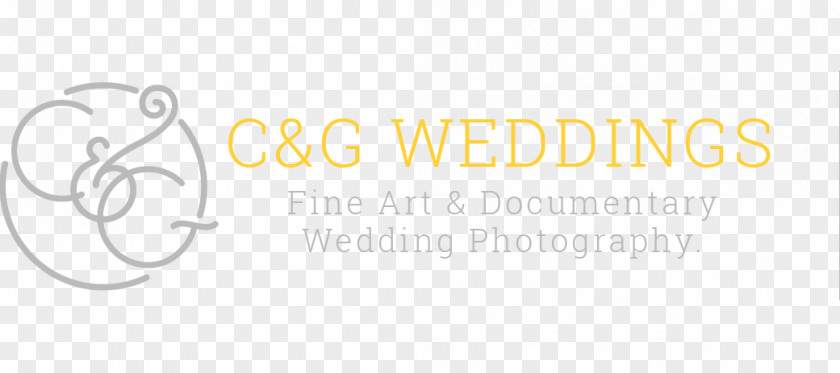 Wedding Title C&G Weddings Photographer Photography Logo PNG