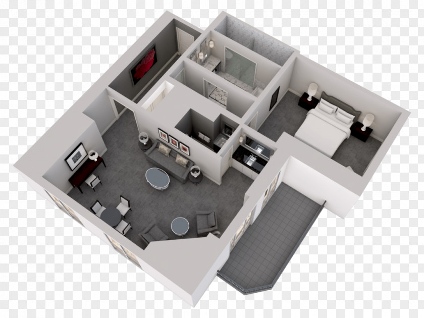 Corner Room Floor Plan PNG