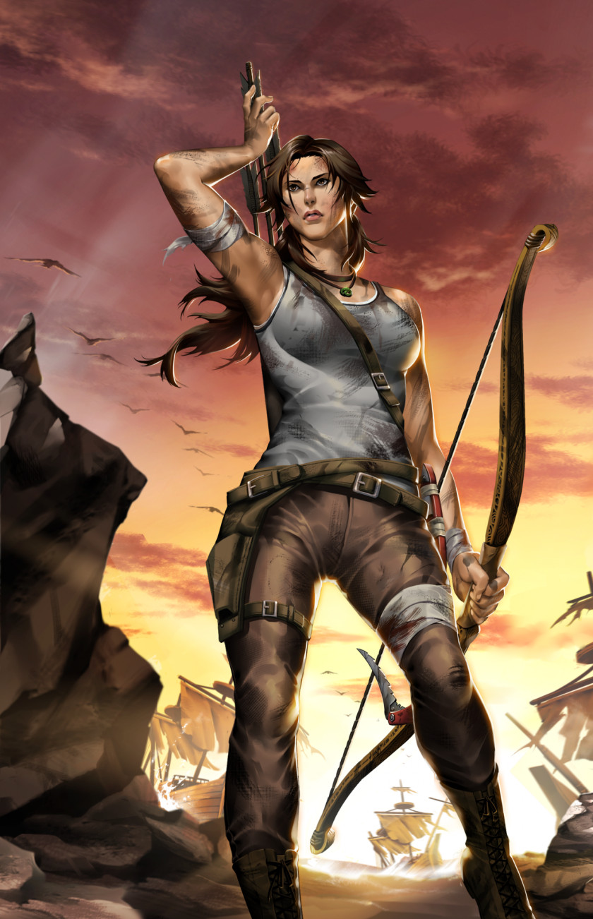 Lara Croft Rise Of The Tomb Raider PlayStation 4 3 PNG