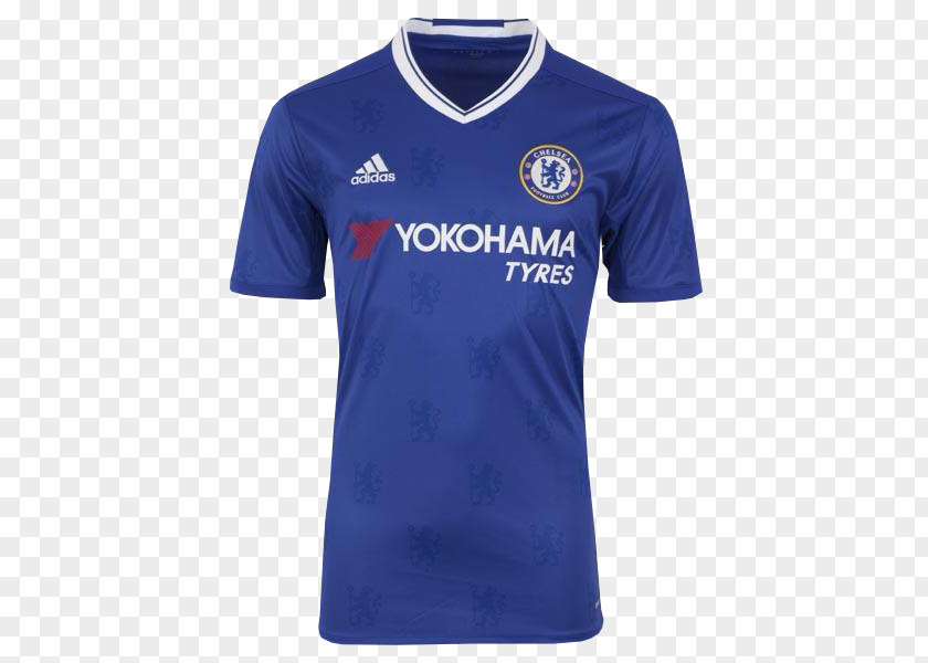 T-shirt Chelsea F.C. 2016–17 Premier League UEFA Champions Jersey PNG
