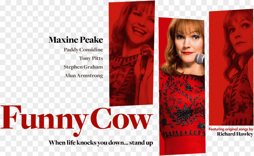 Actor Maxine Peake Funny Cow Film Poster PNG