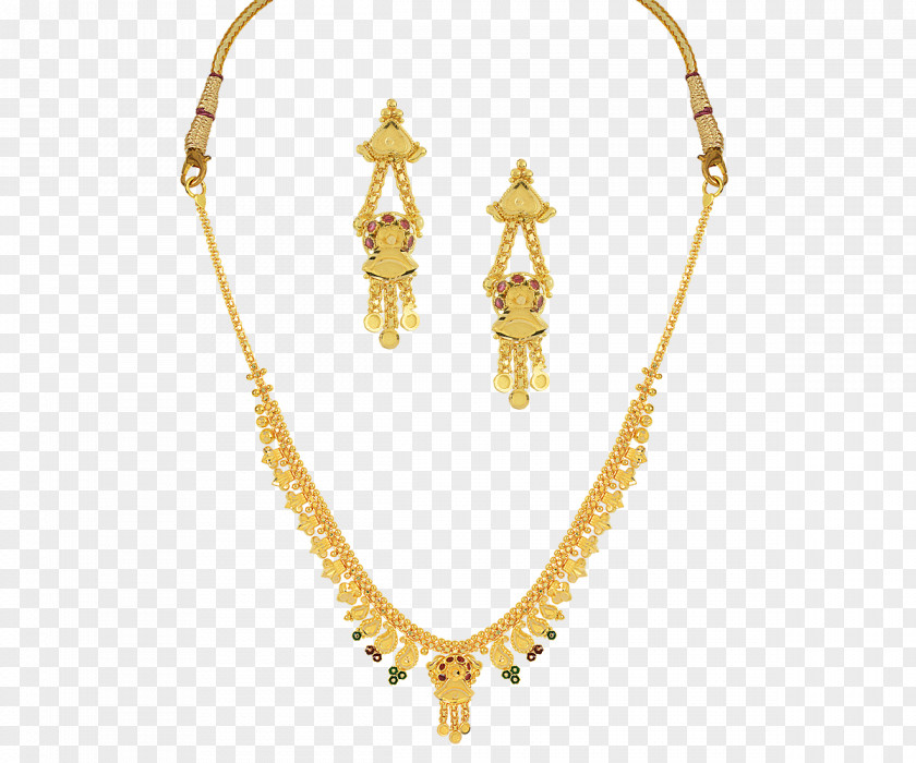Bridal Jewelry Necklace Earring Orra Jewellery Gold PNG