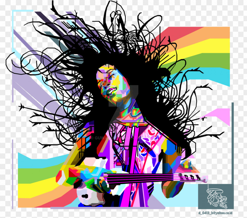 Design Art WPAP Graphic PNG