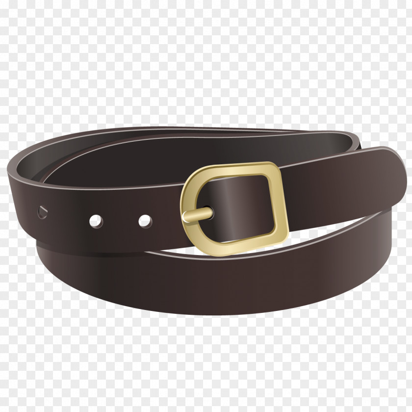 Fine Leather Belt Strap PNG