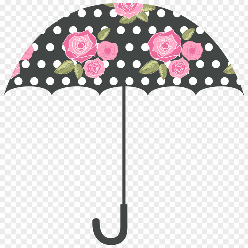 Flower Umbrella Shabby Chic Euclidean Vector PNG
