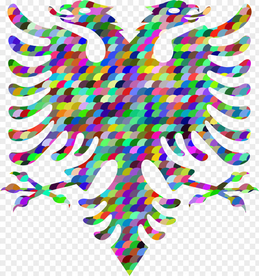 German Double Headed Eagle Clip Art Image Illustration Line Openclipart PNG