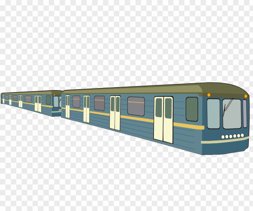 Train Passenger Car Railroad PNG