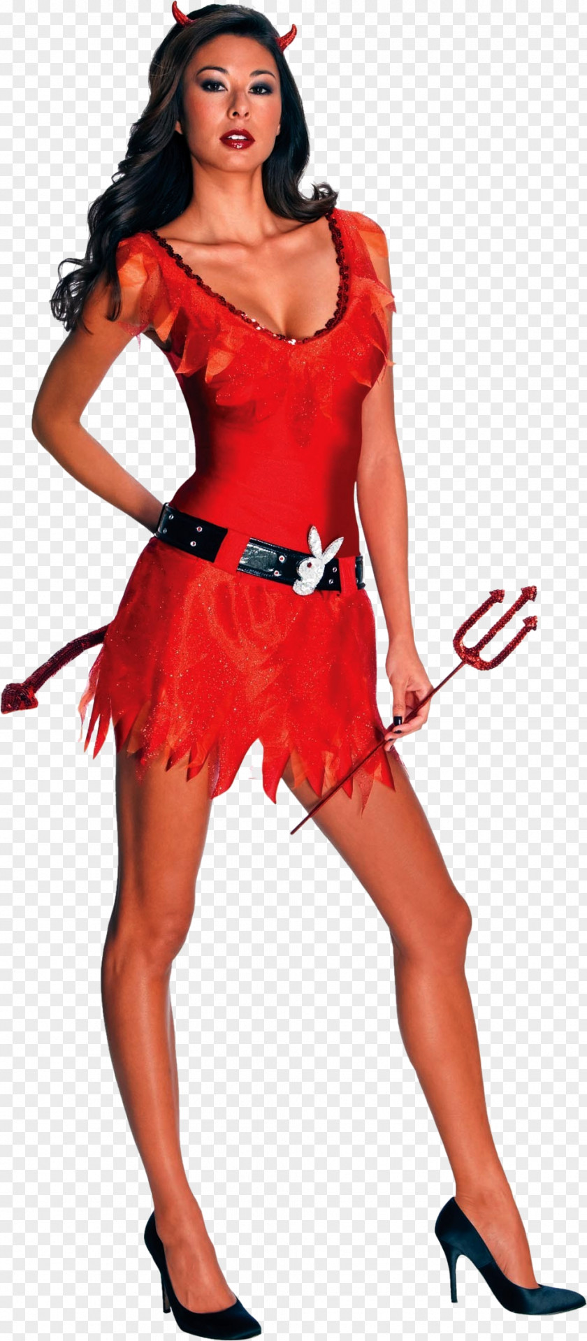 Woman Costume Party Halloween Playboy Bunny Clothing PNG