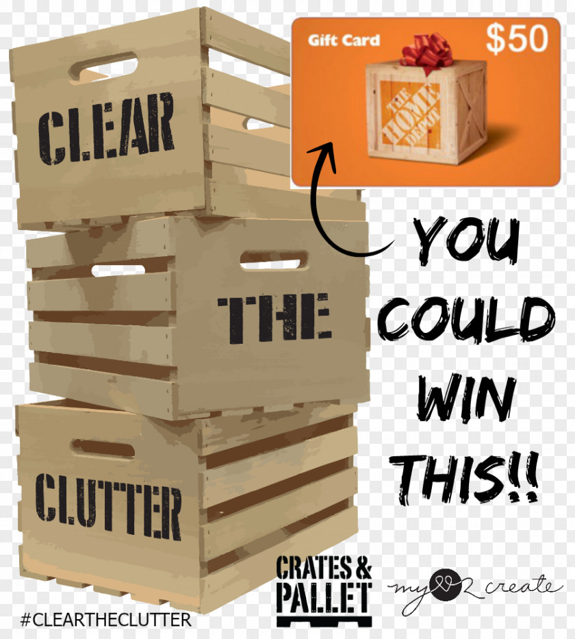 Box The Home Depot Cardboard Gift Card PNG