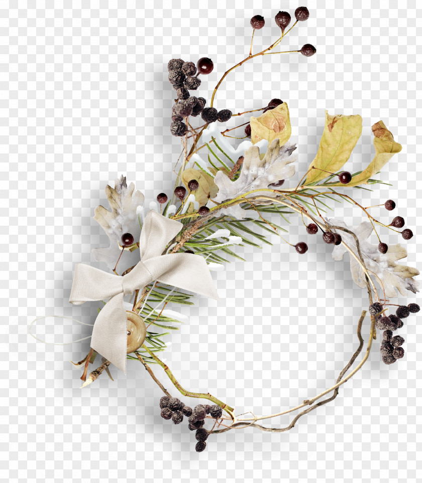 Christmas Tree Branches Twigs Ring Twig Branch PNG