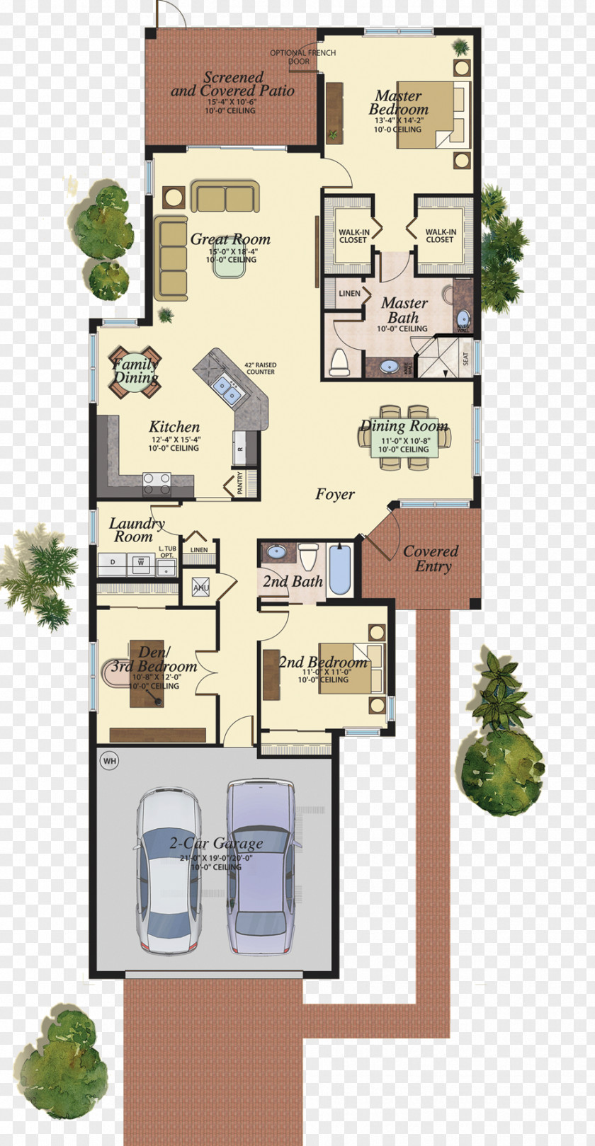 Design Barcelona Pavilion Floor Plan PNG