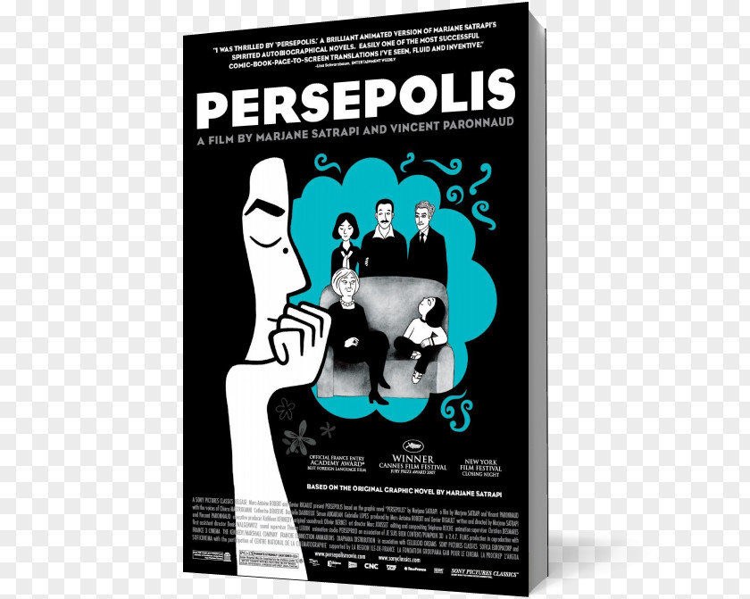 Persepolis Film Poster Director Animated PNG