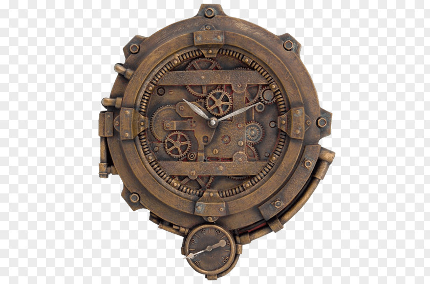 Steampunk Gear Fashion Clock Science Fiction Pocket Watch PNG