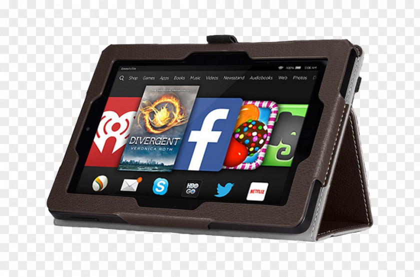 The Trend Of Folding Amazon.com Fire HD 10 HDX IPad Leather PNG