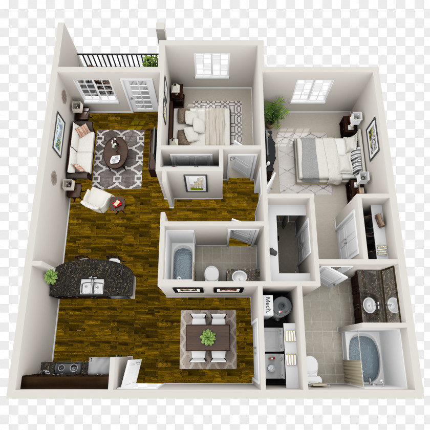 Three Rooms And Two Garner Heron Pointe Apartments Amberton At Stonewater Mt. Juliet PNG