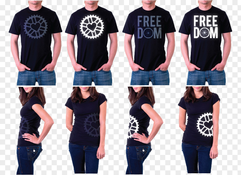 Creative Holiday T-shirt Mockup Novidade Sleeve Boombox Jeans PNG
