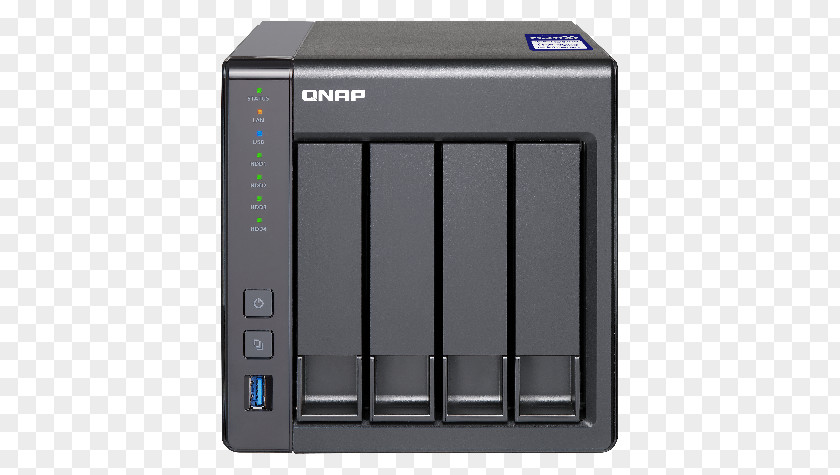Network Storage Systems QNAP Systems, Inc. Data TS-431x-2G 4 Bay NAS RAM PNG