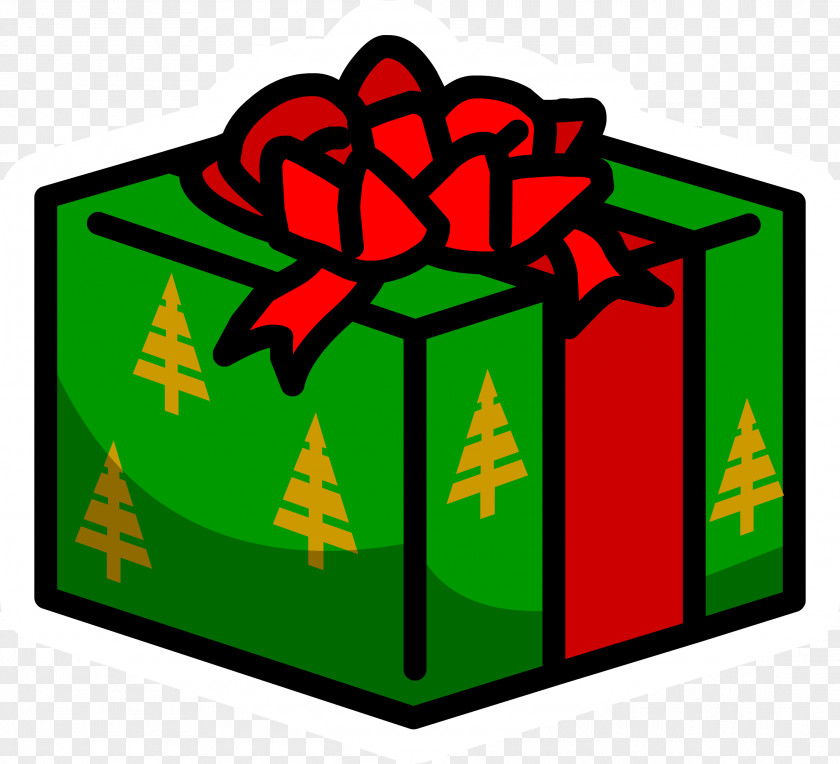 Present Club Penguin Gift Party Christmas PNG