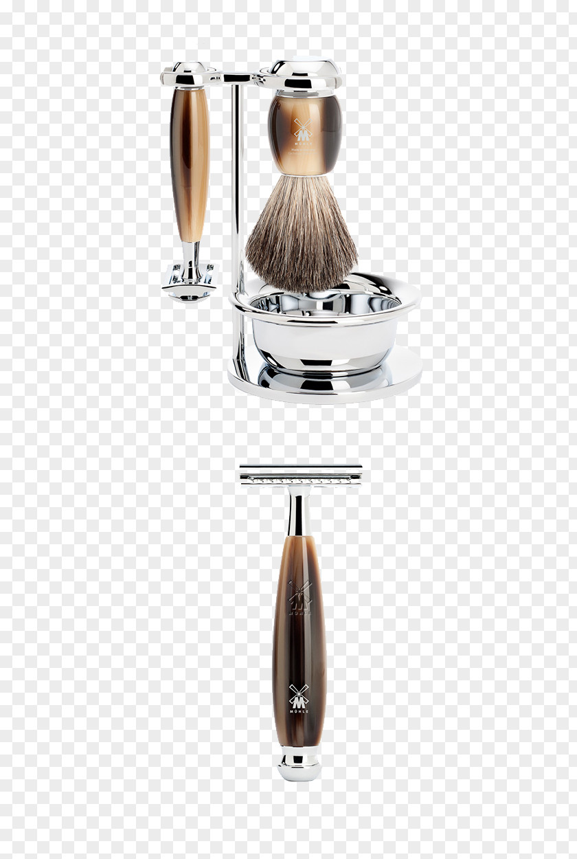 MUHLE Muller VIVO Germany Imported Men's Traditional Manual Razor Soap Brush Set Shaving Taylor Of Old Bond Street Gillette Mach3 Straight Proraso PNG