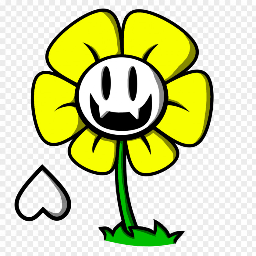 Pleased Plant Stem Pixel Art Smiley PNG