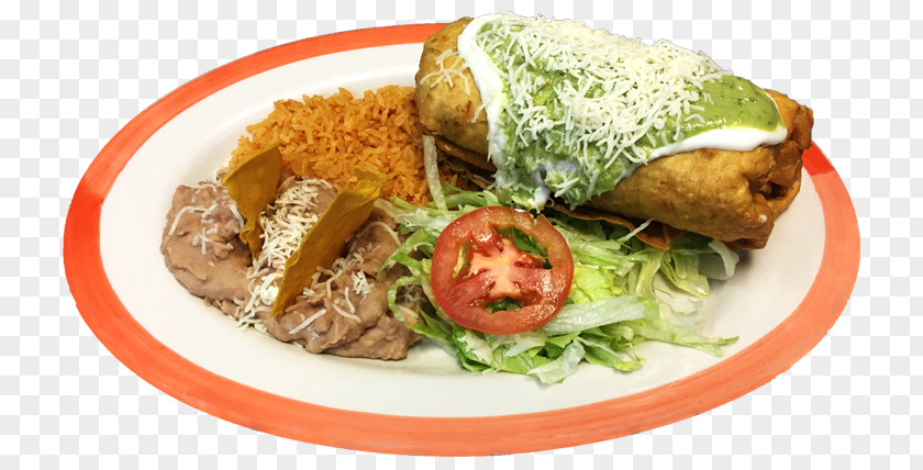 Chimichanga Vegetarian Cuisine Mediterranean Mexican Of The United States Lunch PNG
