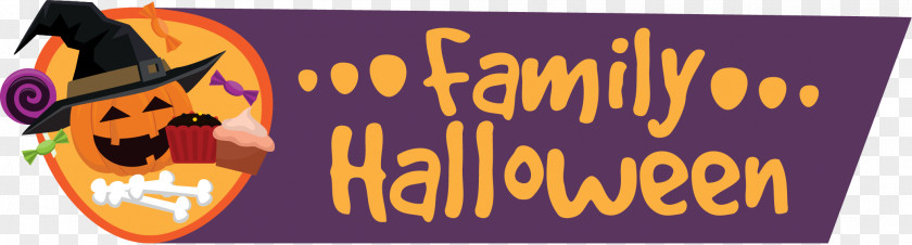 Halloween Family Logo Felidae Banner Brand Cat PNG