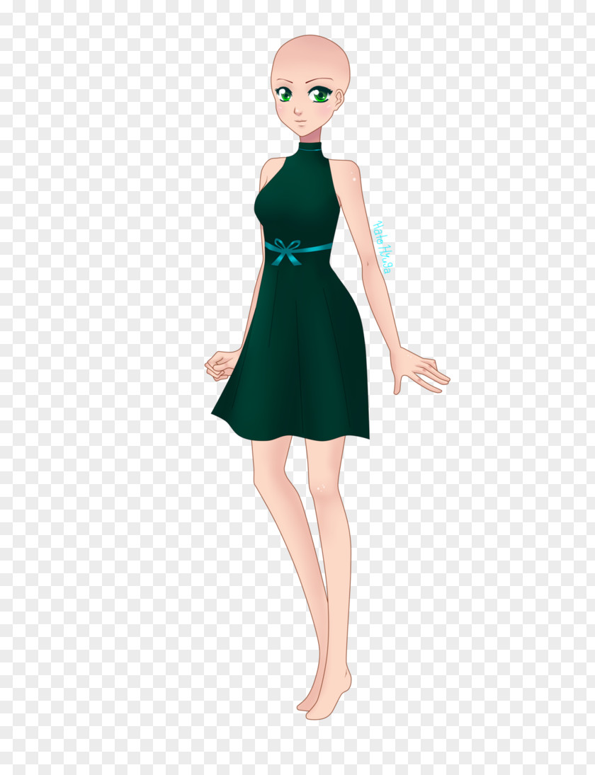 Melons Dress Character Fiction Costume Turquoise PNG