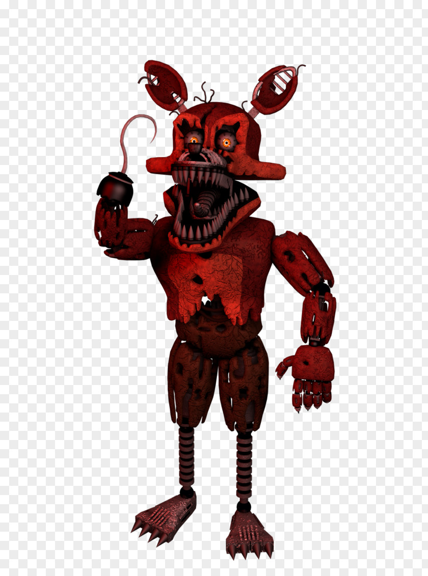 Nightmare Foxy Five Nights At Freddy's 4 3 2 Freddy's: The Silver Eyes PNG