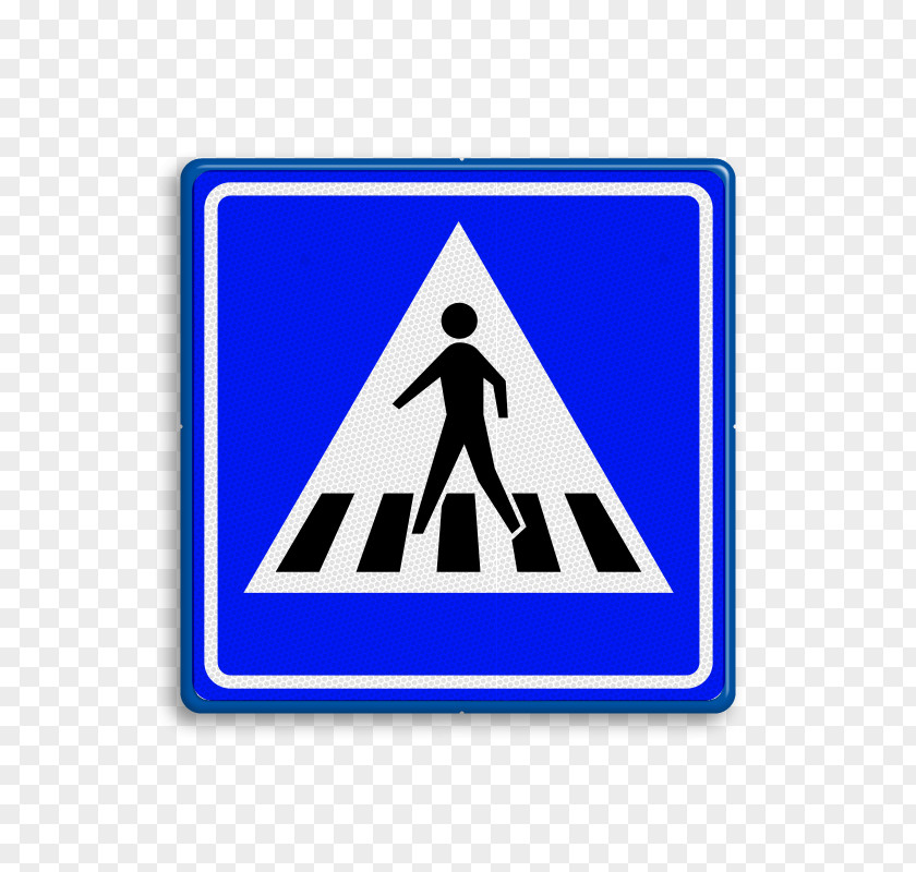 Road Pedestrian Crossing Traffic Sign PNG