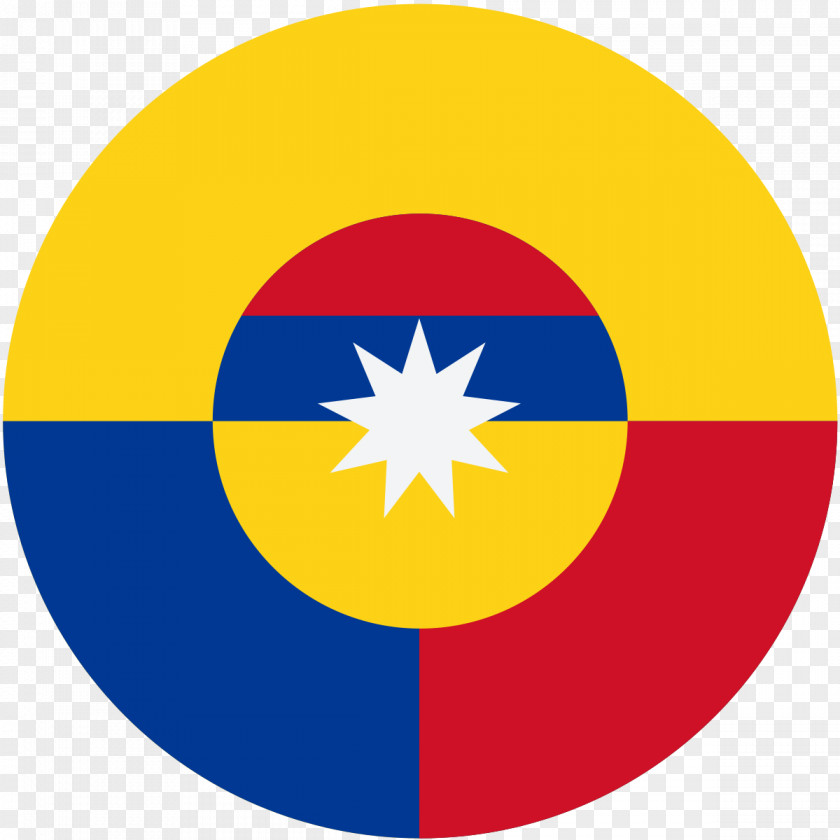 Colombia Colombian Air Force Military Aircraft Insignia Roundel PNG