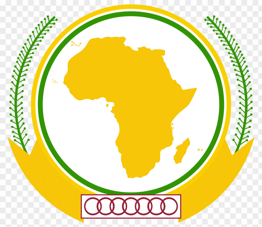 Emblem Of The African Union Organisation Unity Commission Addis Ababa PNG