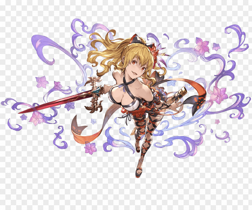 Granblue Fantasy Swimsuit Halterneck Collectible Card Game PNG