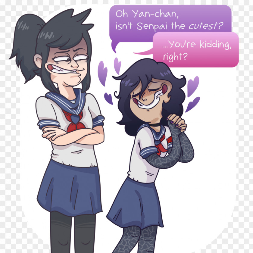 I Dare You Yandere Simulator Budō Senpai And Kōhai Video Game PNG