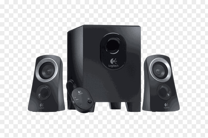 Logitech Z313 Loudspeaker Computer Speakers Audio Power PNG