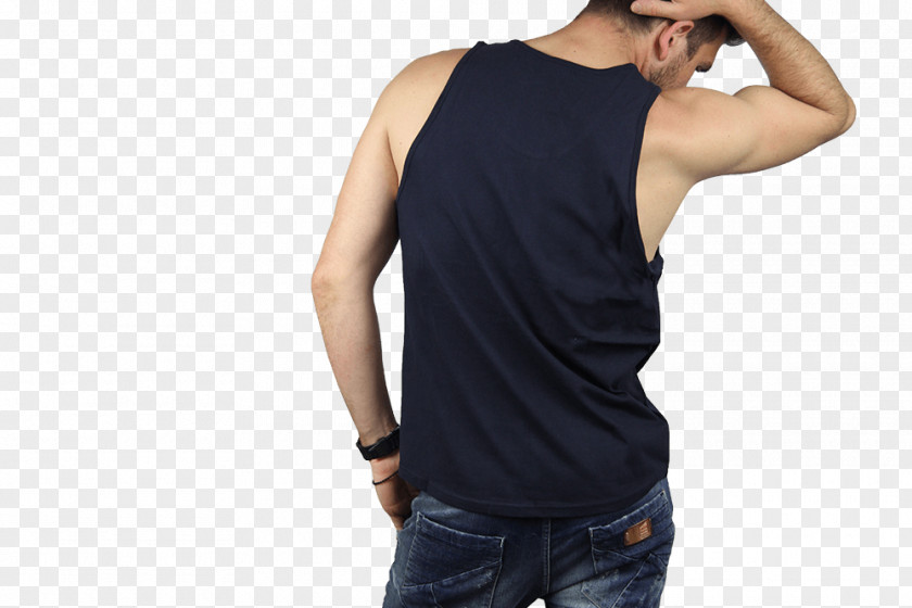 Simple Element T-shirt Shoulder Sleeveless Shirt Undershirt PNG